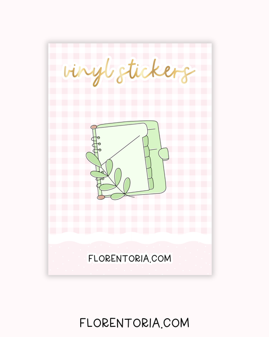 Pastel Plans Vinyl Sticker