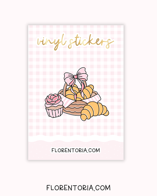Patisserie Vinyl Sticker
