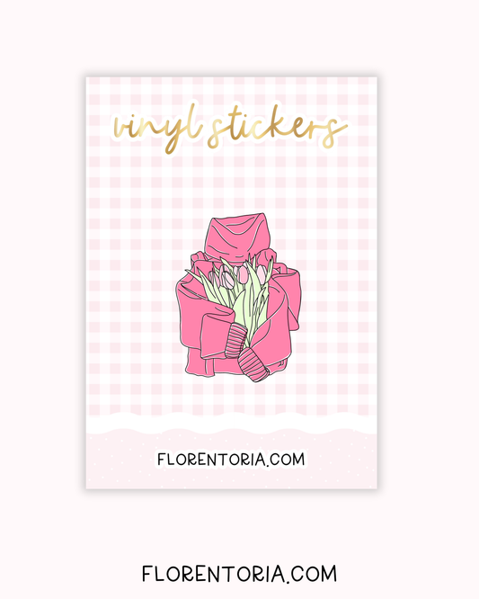 Tulips Vinyl Sticker