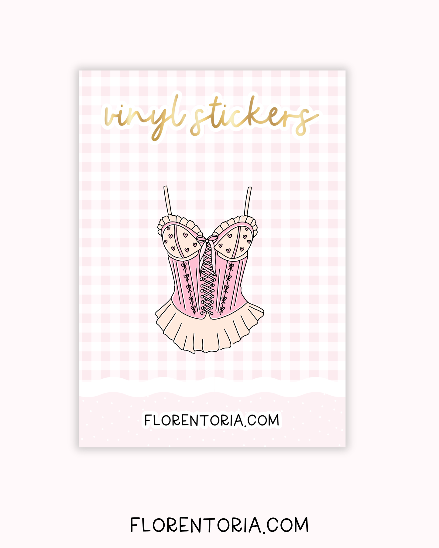 Coquette Vinyl Sticker