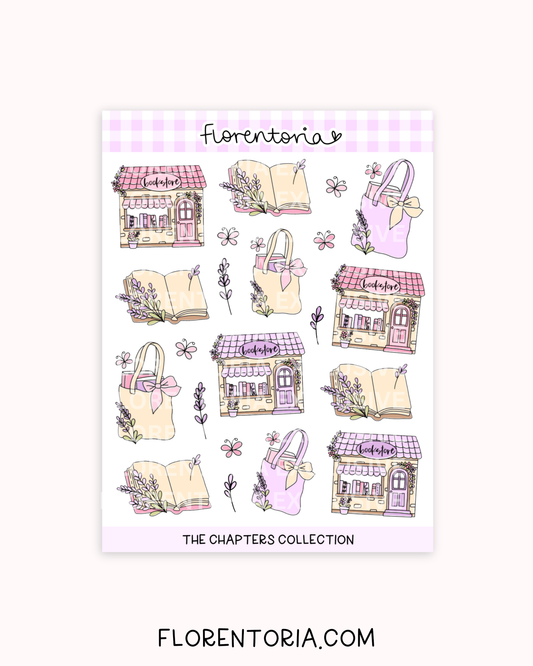 Chapters Sticker Sheet