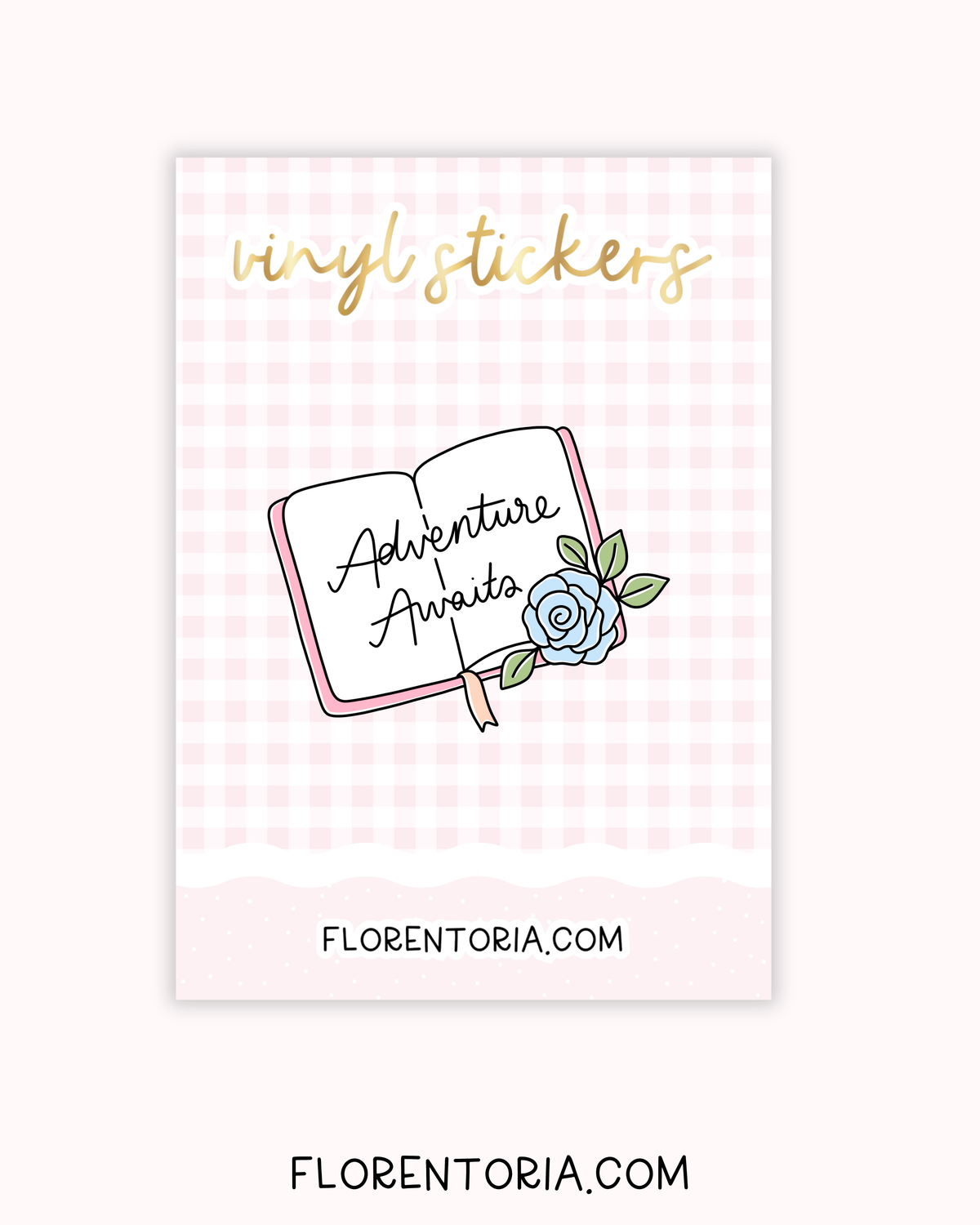 Adventure Awaits Vinyl Sticker