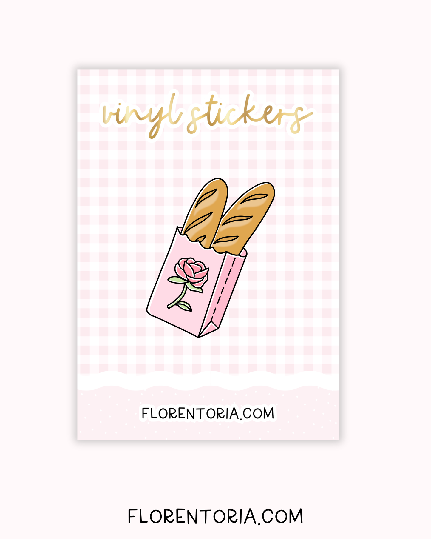 Patisserie Vinyl Sticker