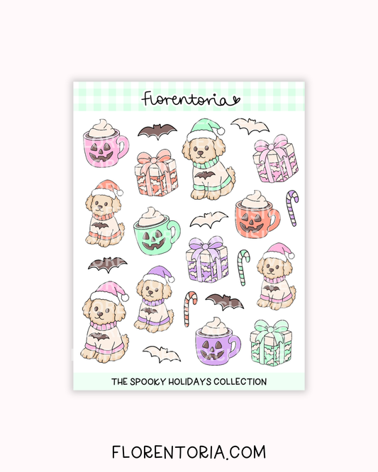 Spooky Holidays Sticker Sheet