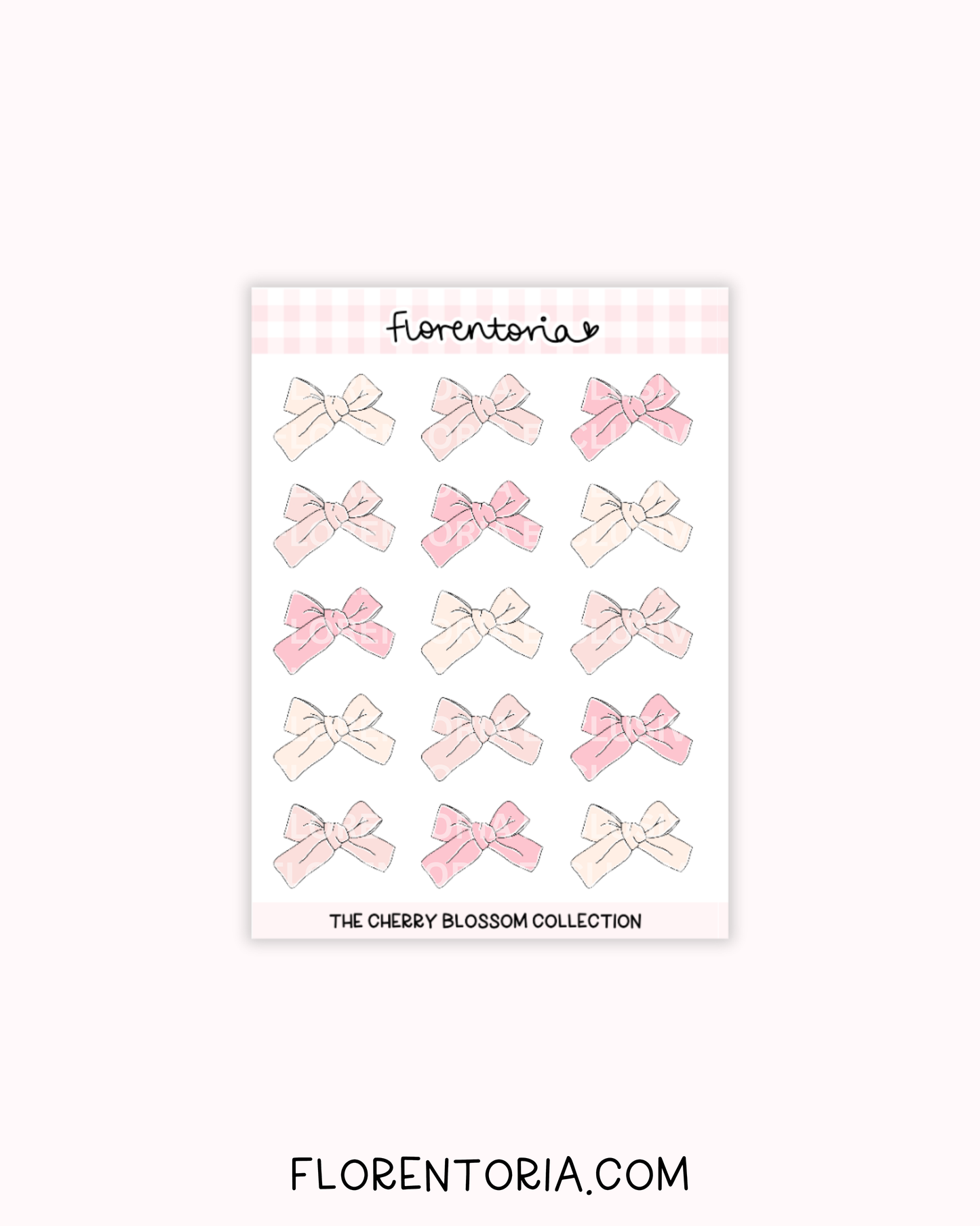 Cherry Blossom Sticker Sheet
