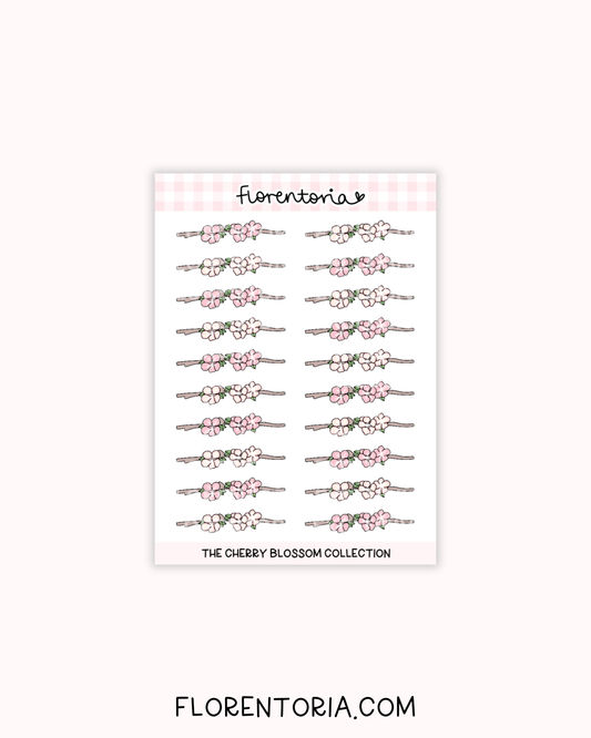 Cherry Blossom Sticker Sheet