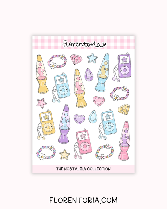 Nostalgia Sticker Sheet