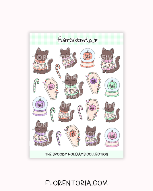 Spooky Holidays Sticker Sheet