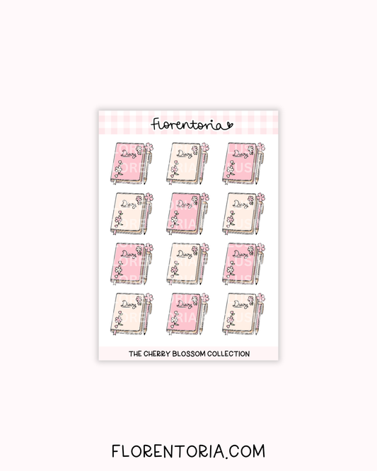 Cherry Blossom Sticker Sheet