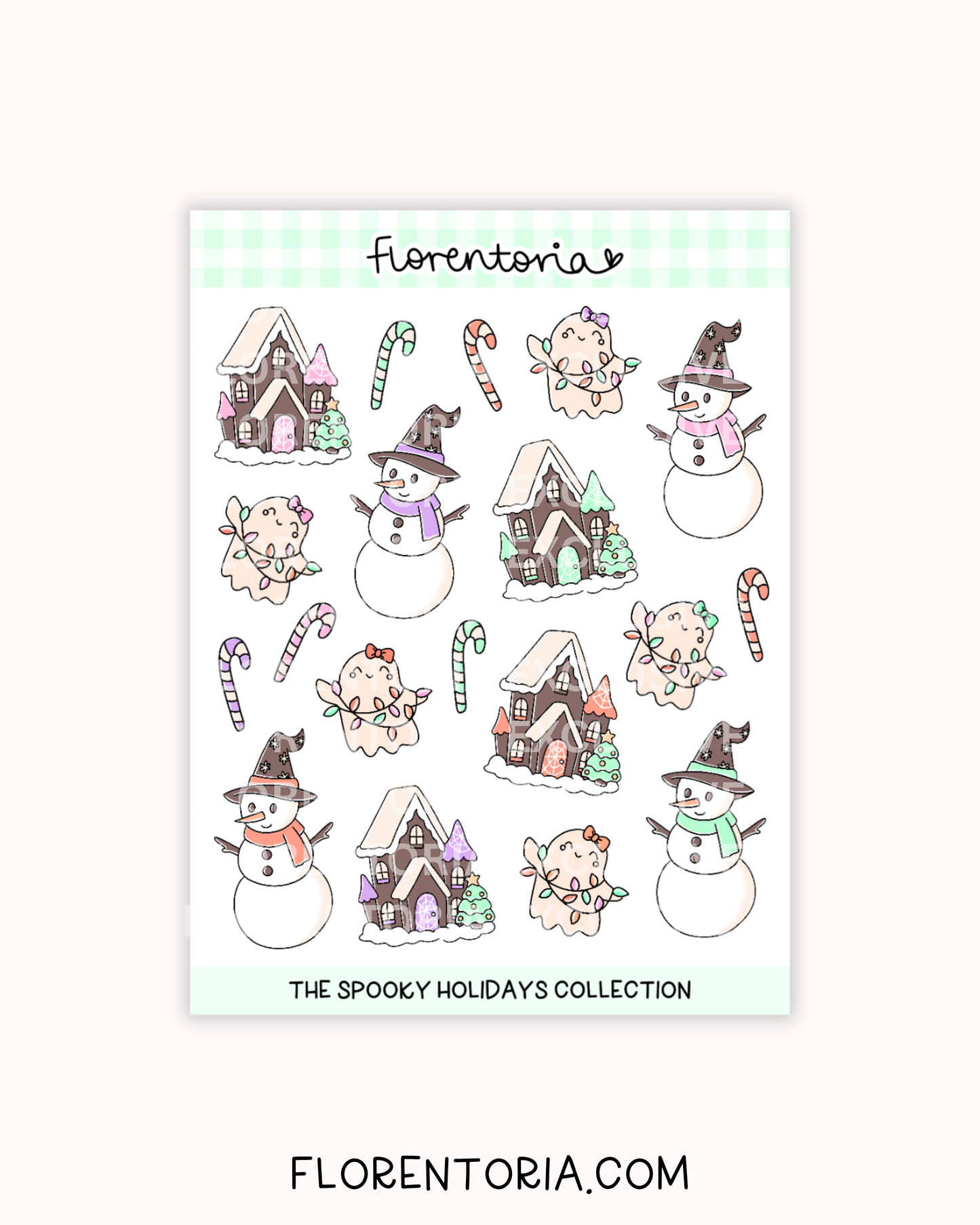 Spooky Holidays Sticker Sheet