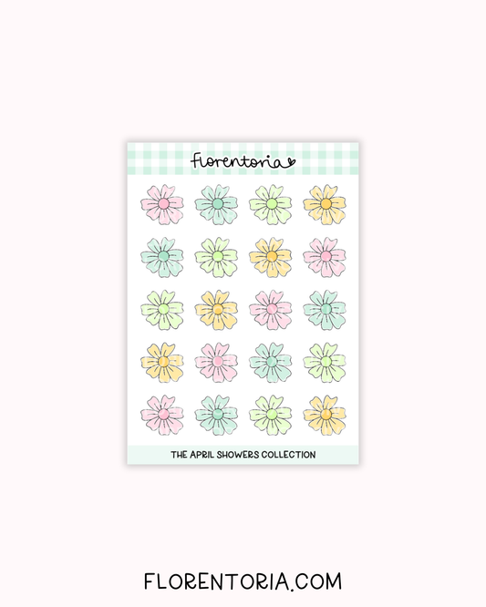 April Showers Sticker Sheet
