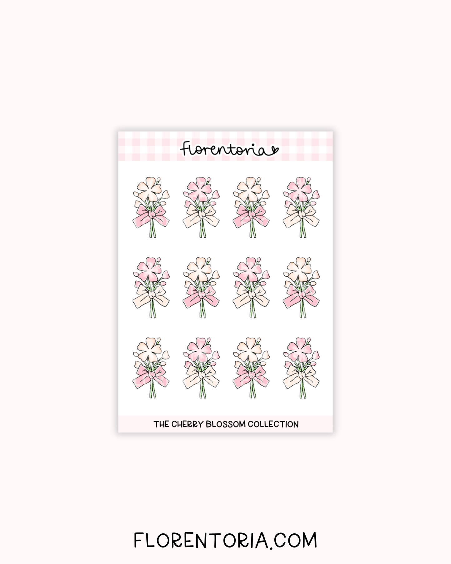 Cherry Blossom Sticker Sheet