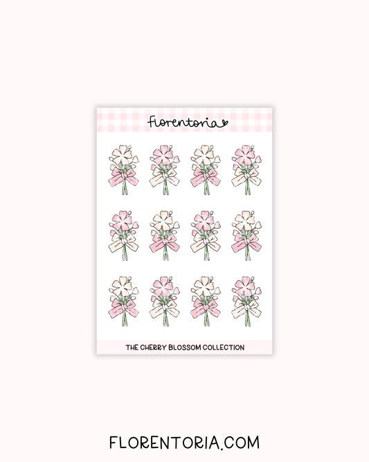 Cherry Blossom Sticker Sheet