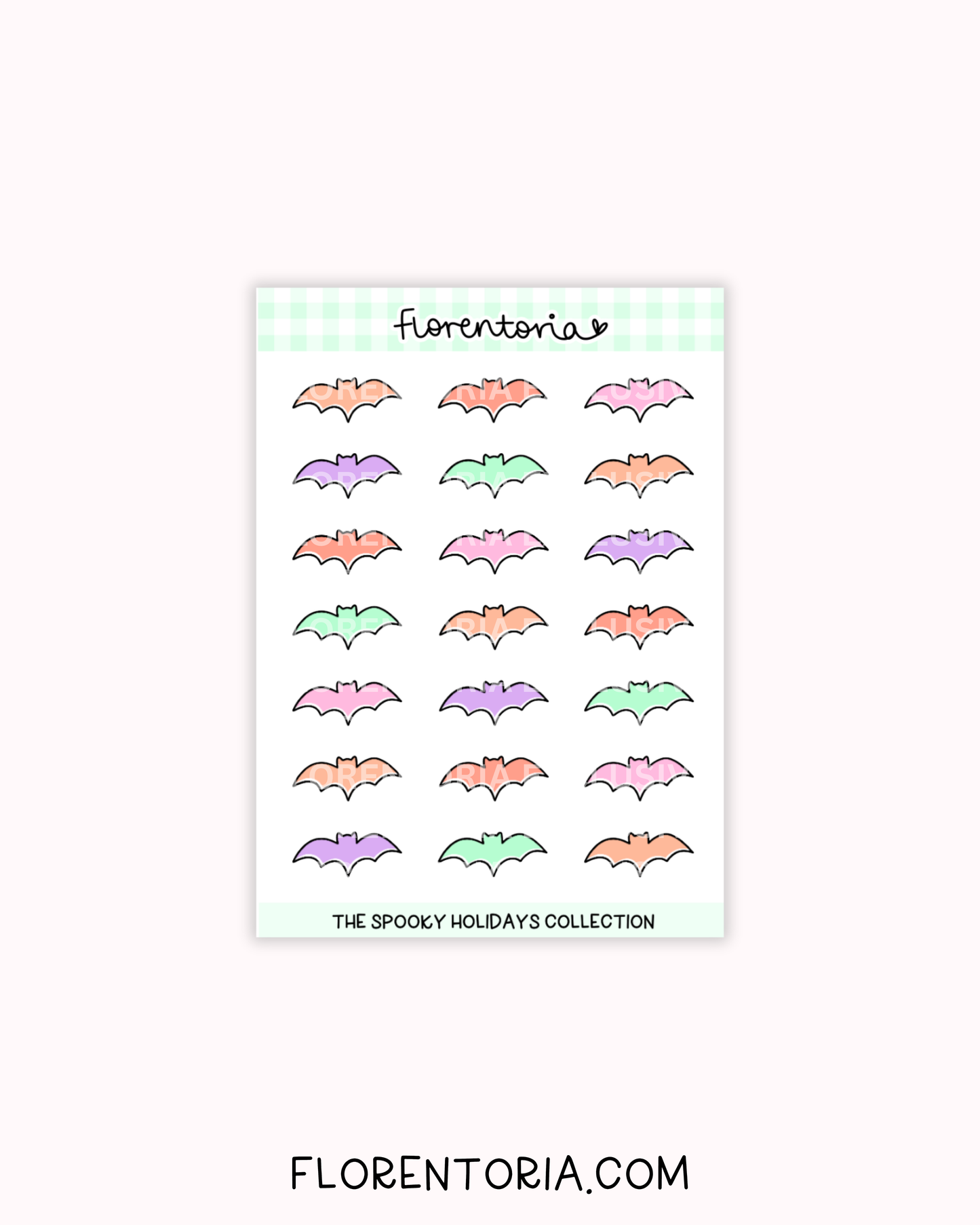 Spooky Holidays Sticker Sheet