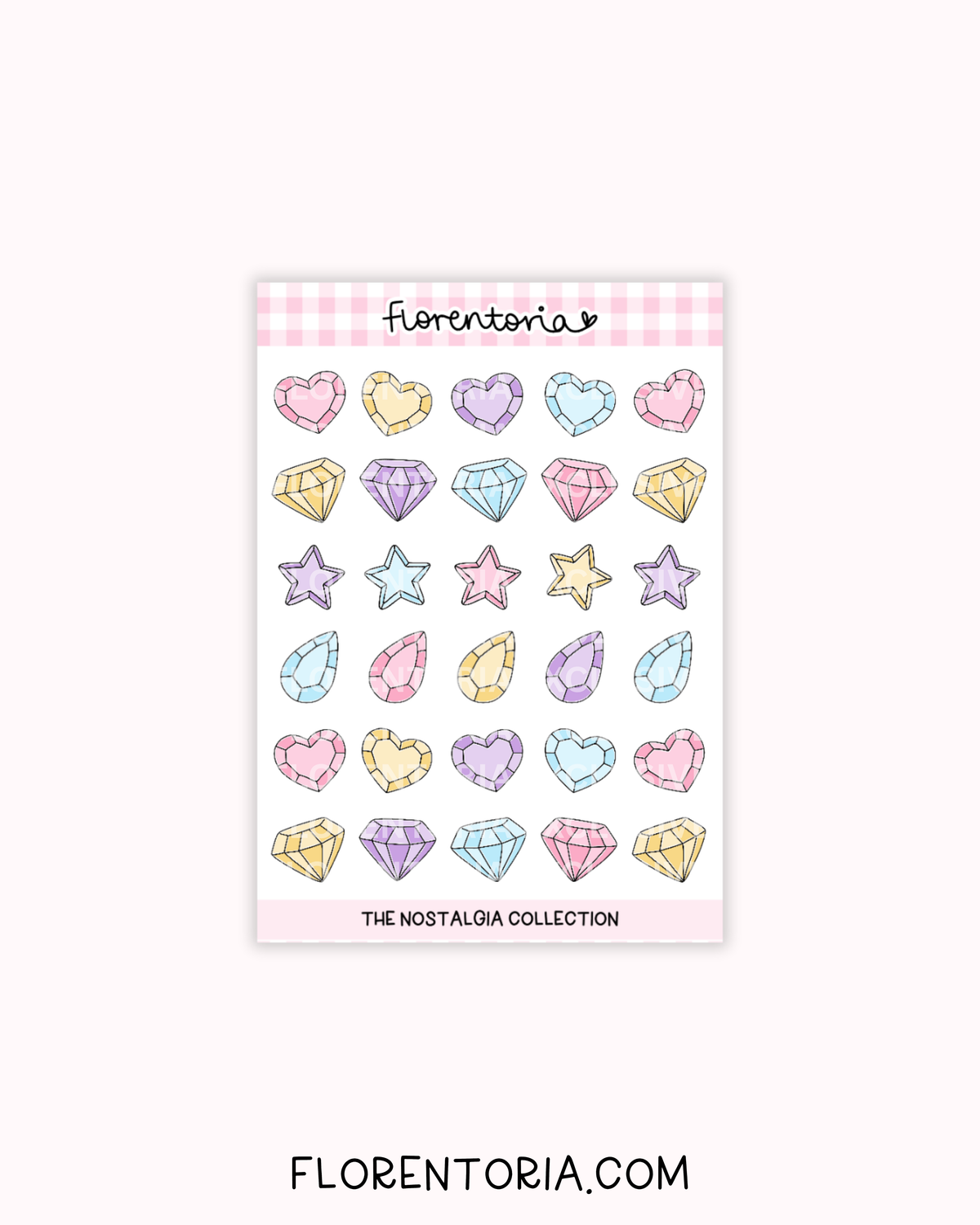 Nostalgia Sticker Sheet