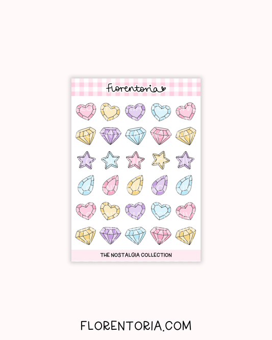 Nostalgia Sticker Sheet