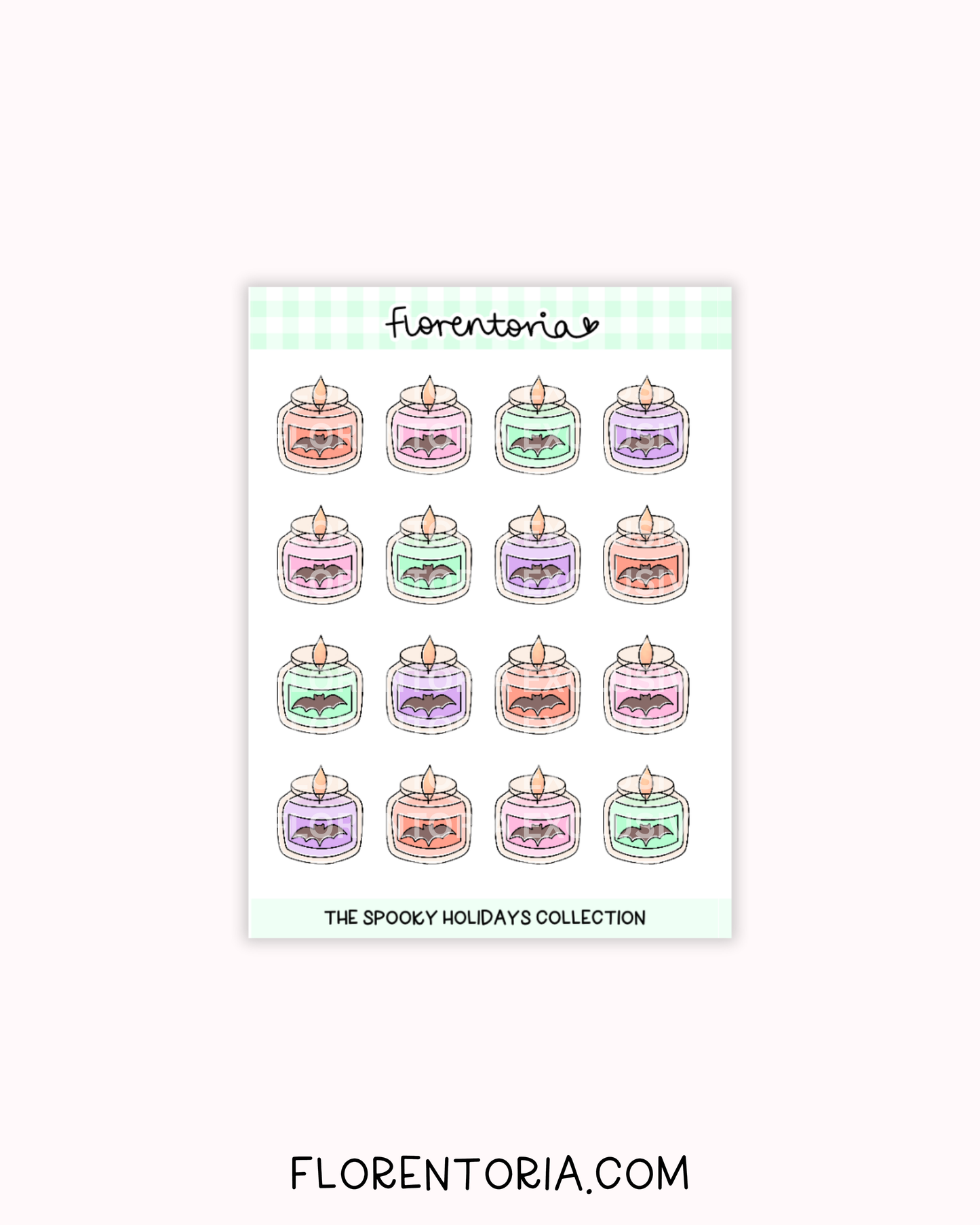 Spooky Holidays Sticker Sheet