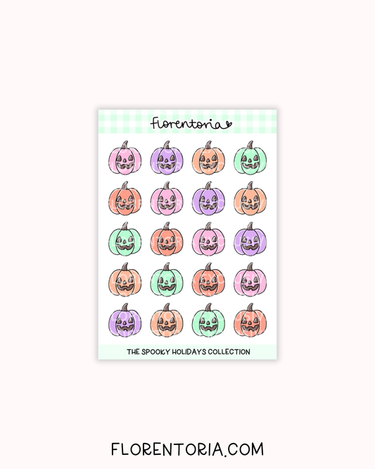 Spooky Holidays Sticker Sheet