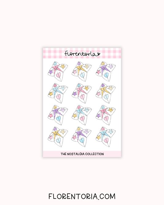 Nostalgia Sticker Sheet