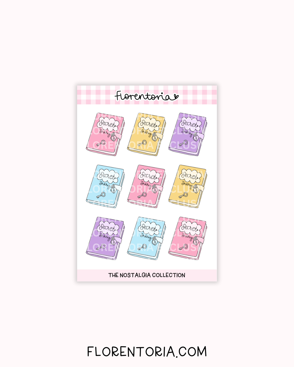 Nostalgia Sticker Sheet