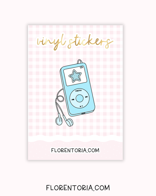 Nostalgia Vinyl Sticker