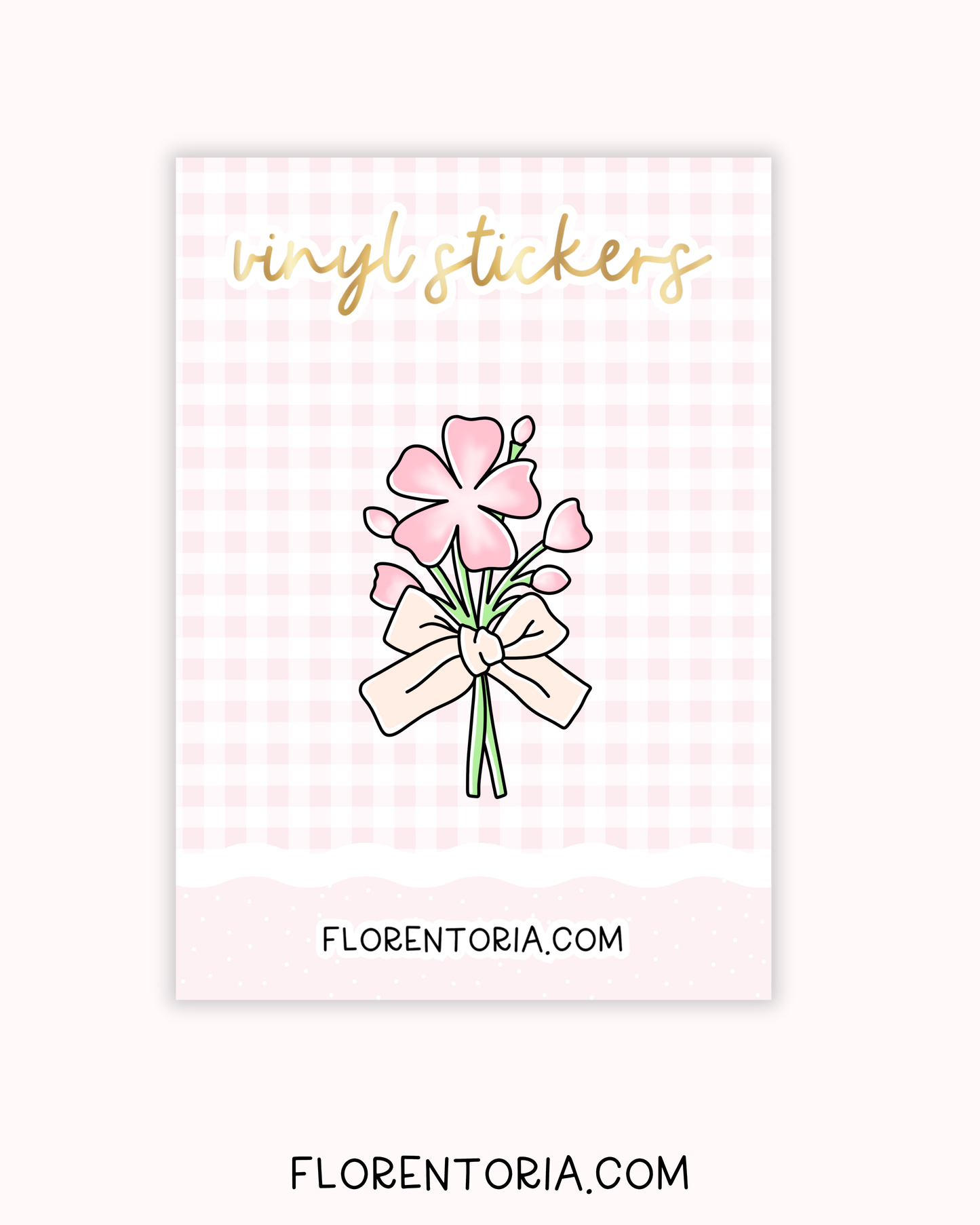 Cherry Blossom Vinyl Sticker
