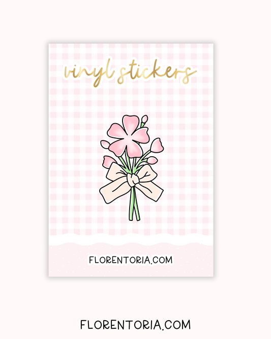 Cherry Blossom Vinyl Sticker