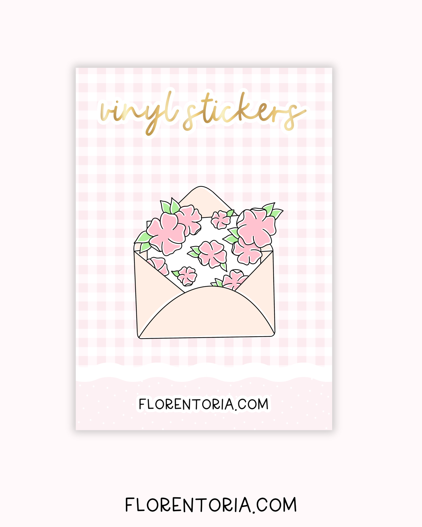 Cherry Blossom Vinyl Sticker