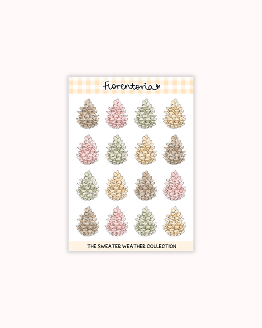 Sweater Weather Sticker Sheet