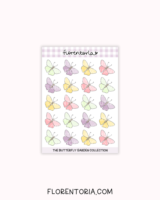 Butterfly Garden Sticker Sheet