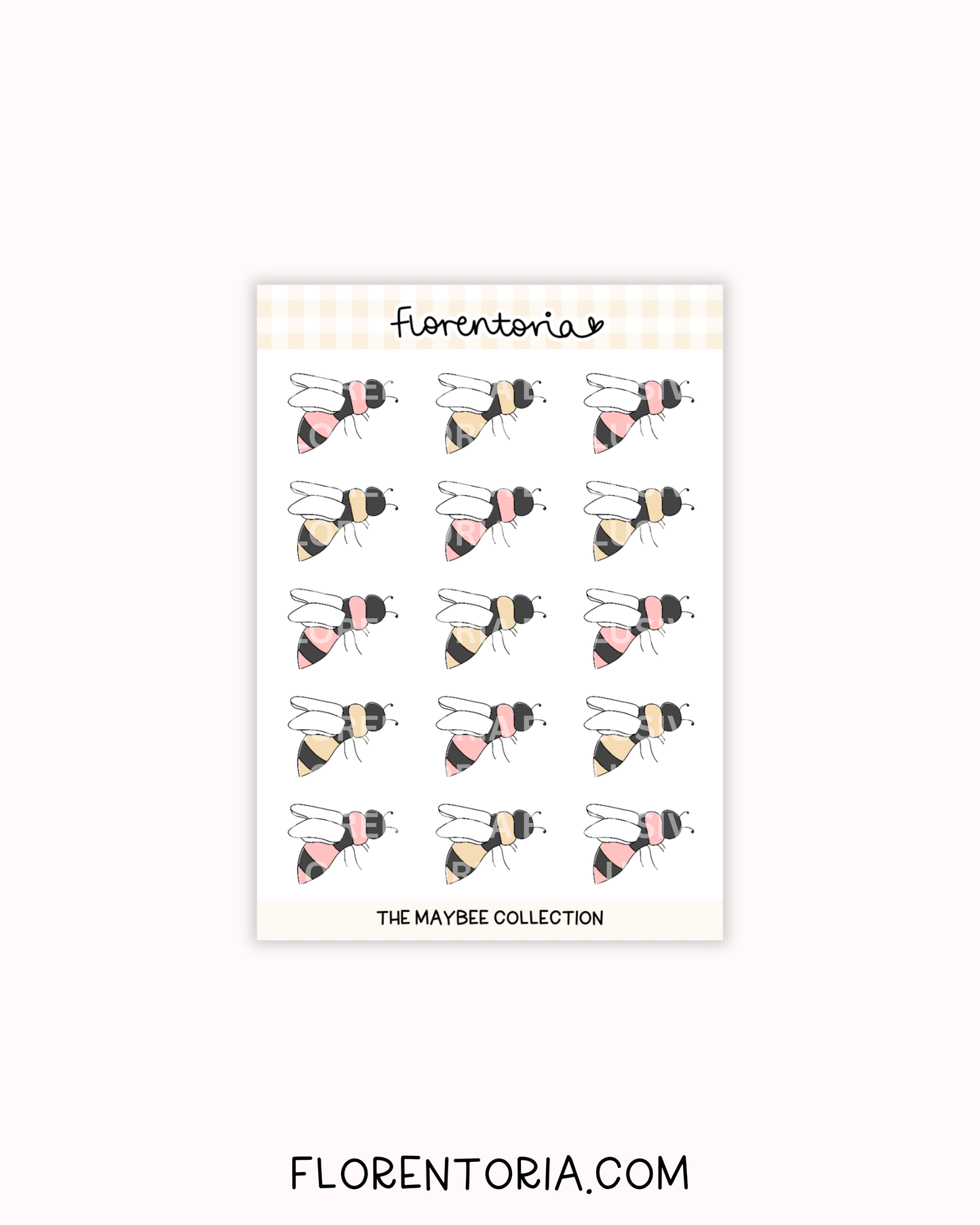 Maybee Sticker Sheet