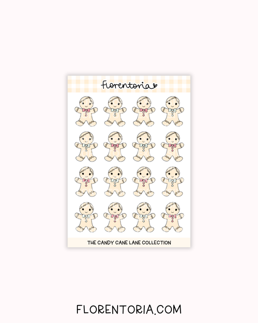 Candy Cane Lane Sticker Sheet