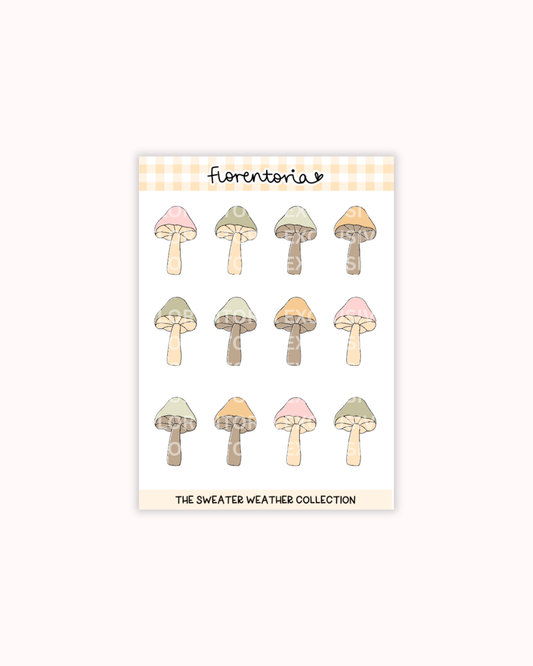 Sweater Weather Sticker Sheet