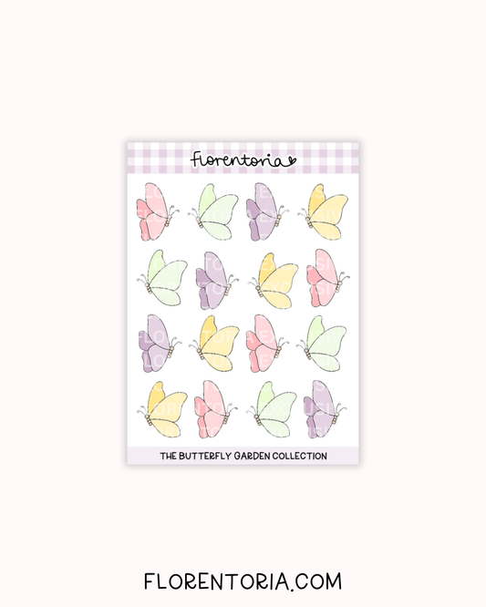 Butterfly Garden Sticker Sheet