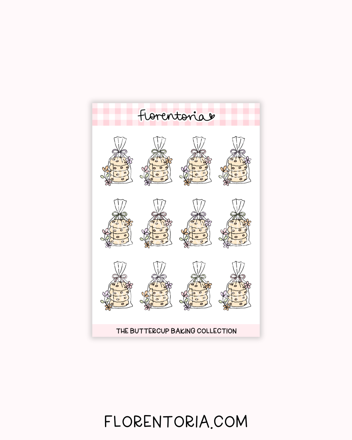 Buttercup Baking Sticker Sheet
