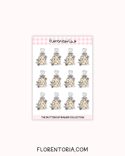 Buttercup Baking Sticker Sheet