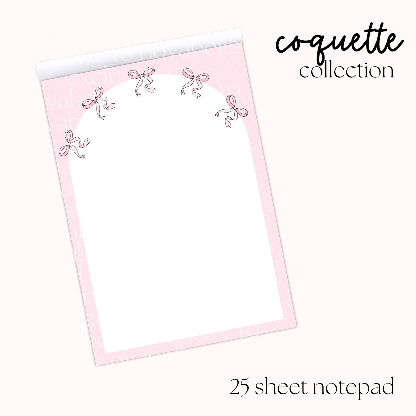 Coquette Notepad