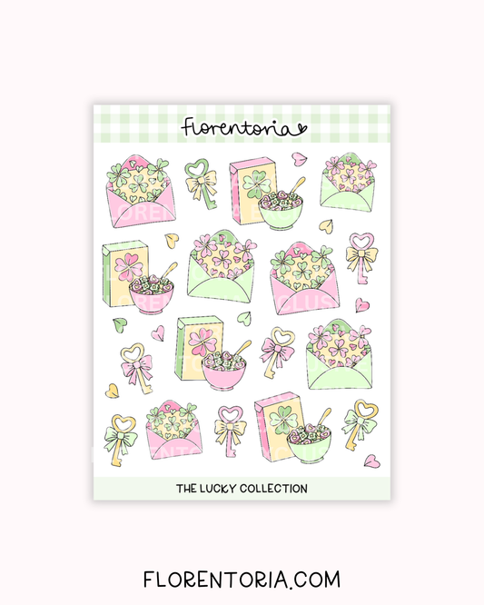 Lucky Sticker Sheet