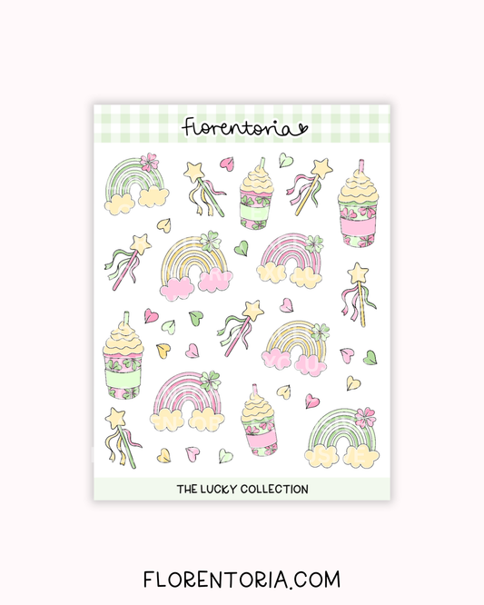Lucky Sticker Sheet