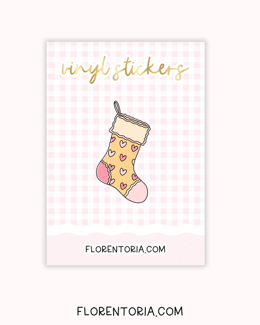 Candy Cane Lane Vinyl Sticker