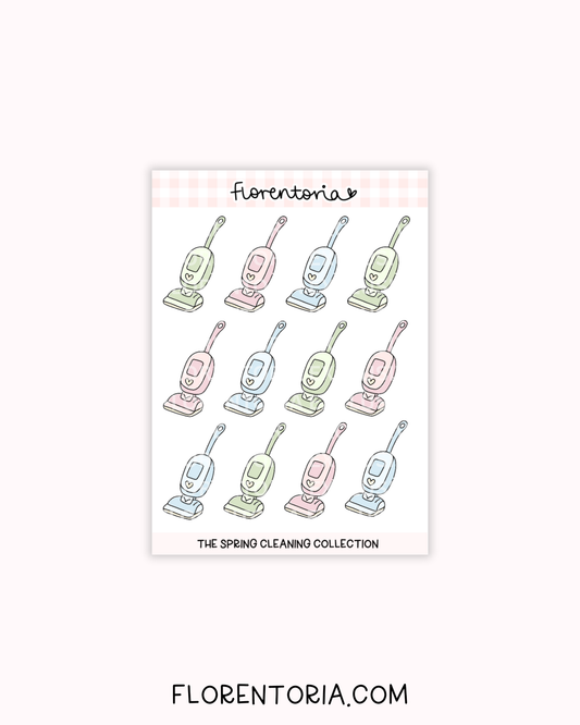 Spring Cleaning Sticker Sheet