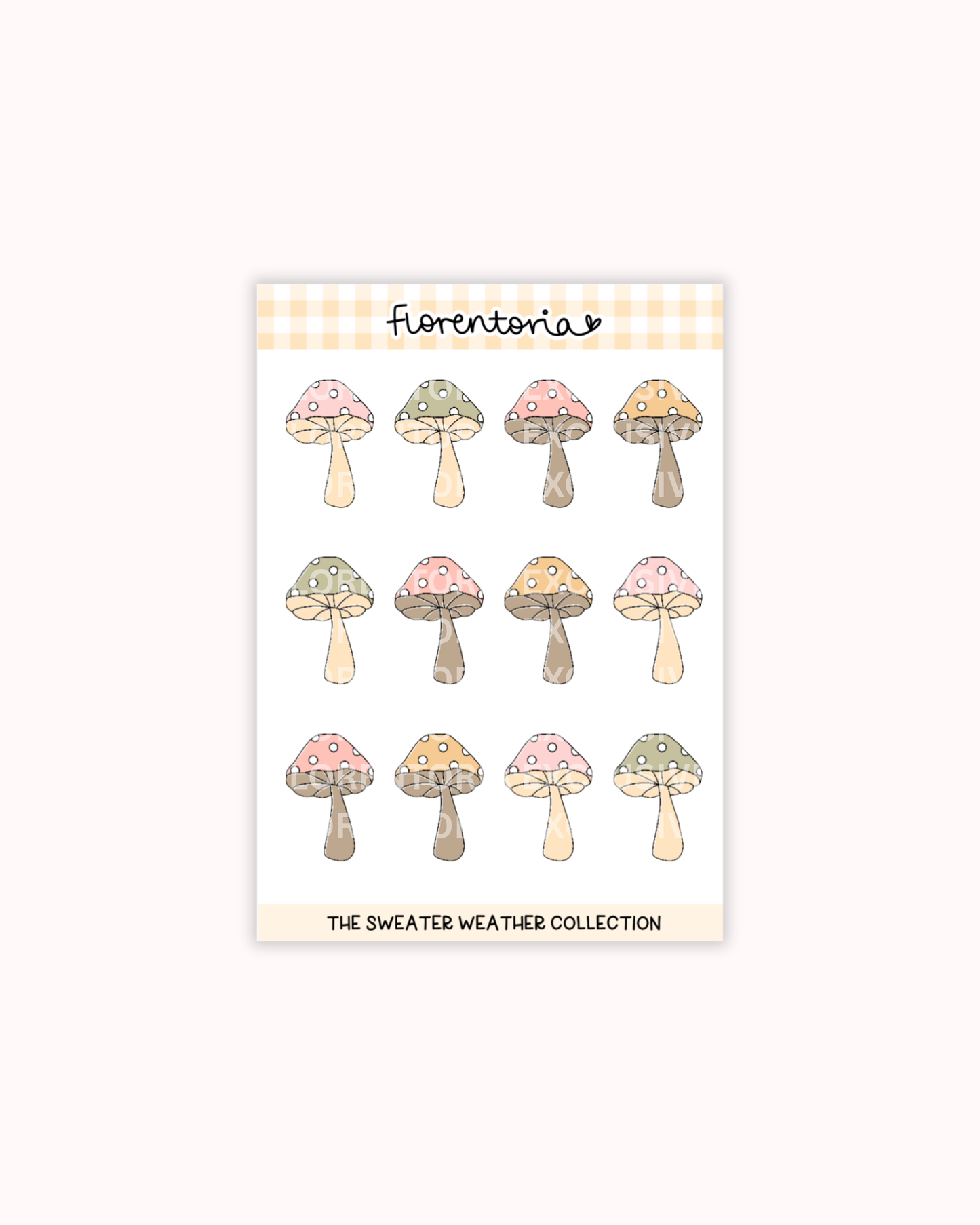 Sweater Weather Sticker Sheet