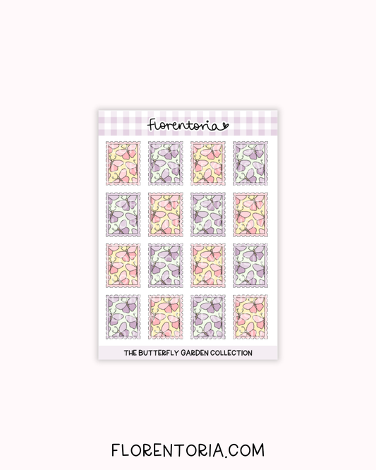Butterfly Garden Sticker Sheet