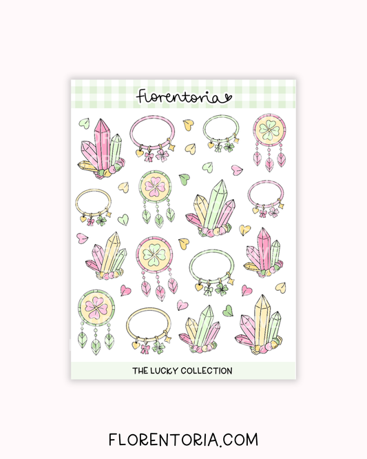 Lucky Sticker Sheet