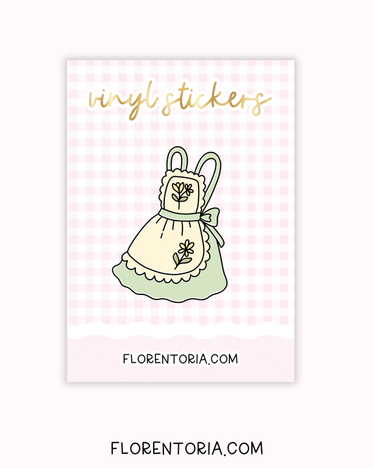 Spring Cleaning Vinyl Sticker