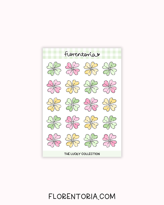 Lucky Sticker Sheet