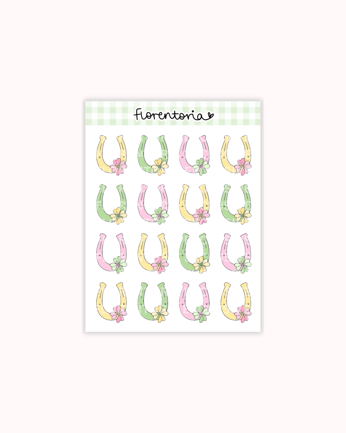 Lucky Sticker Sheet