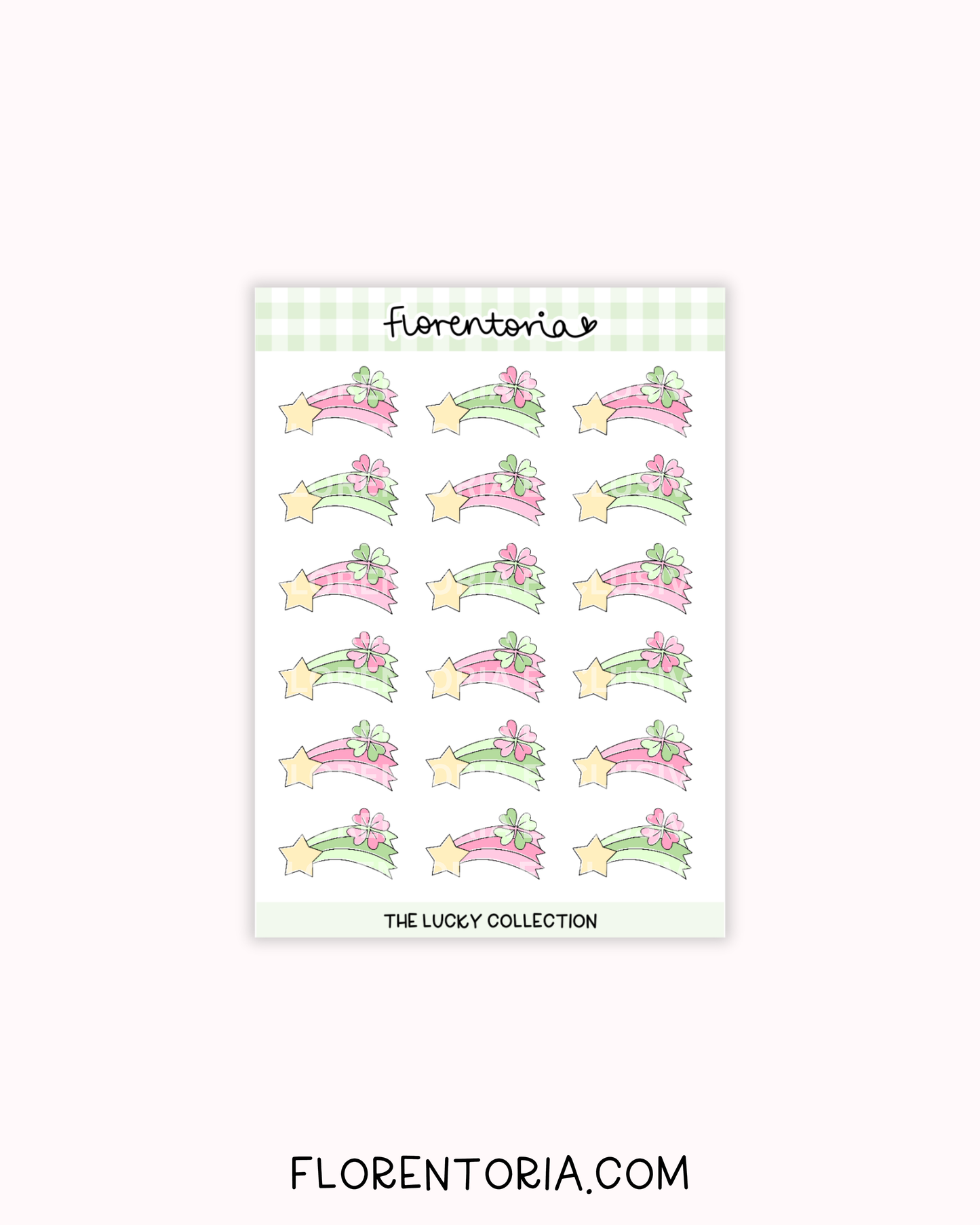 Lucky Sticker Sheet