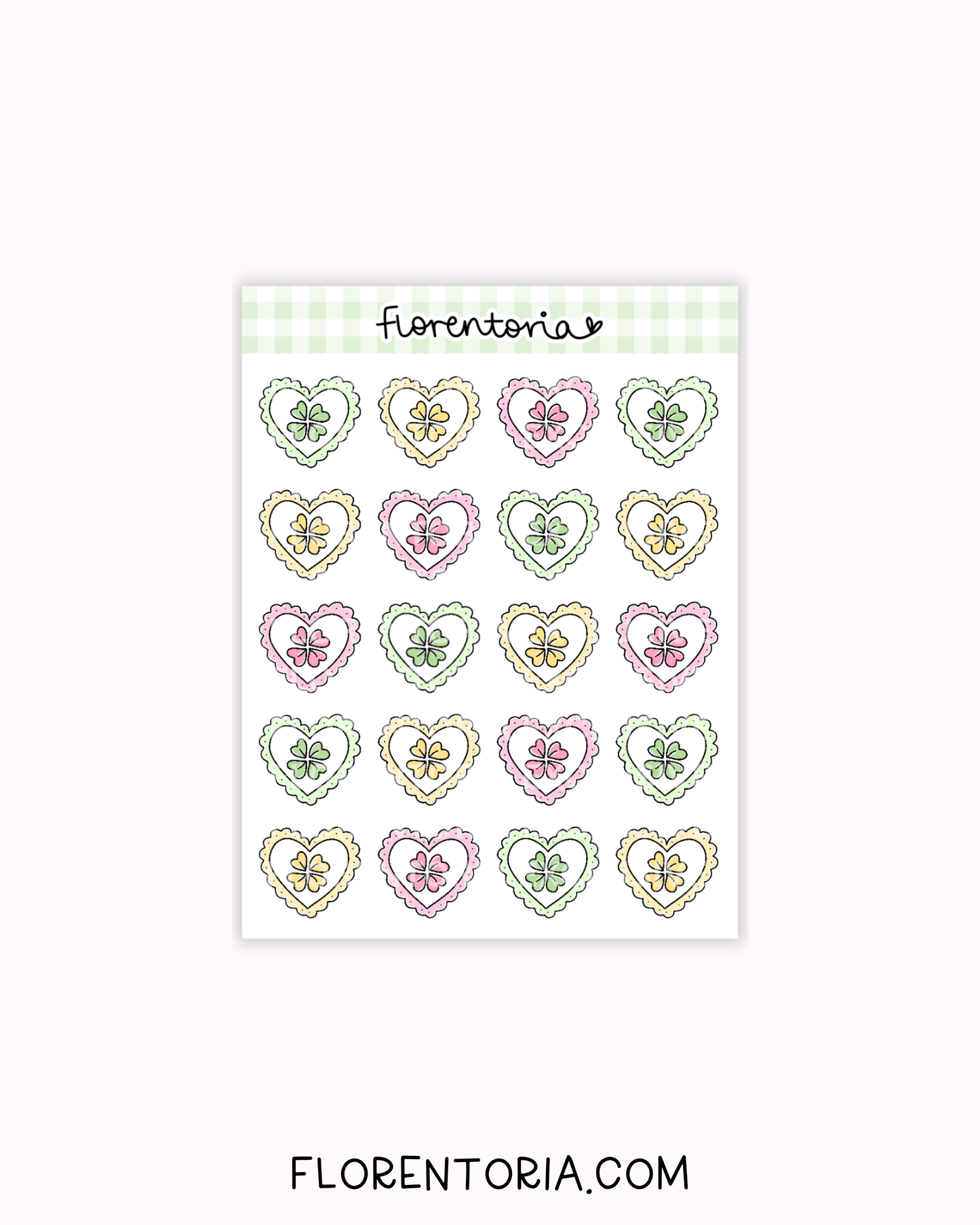 Lucky Sticker Sheet