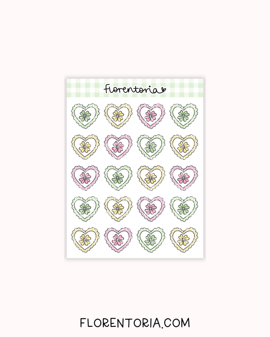 Lucky Sticker Sheet